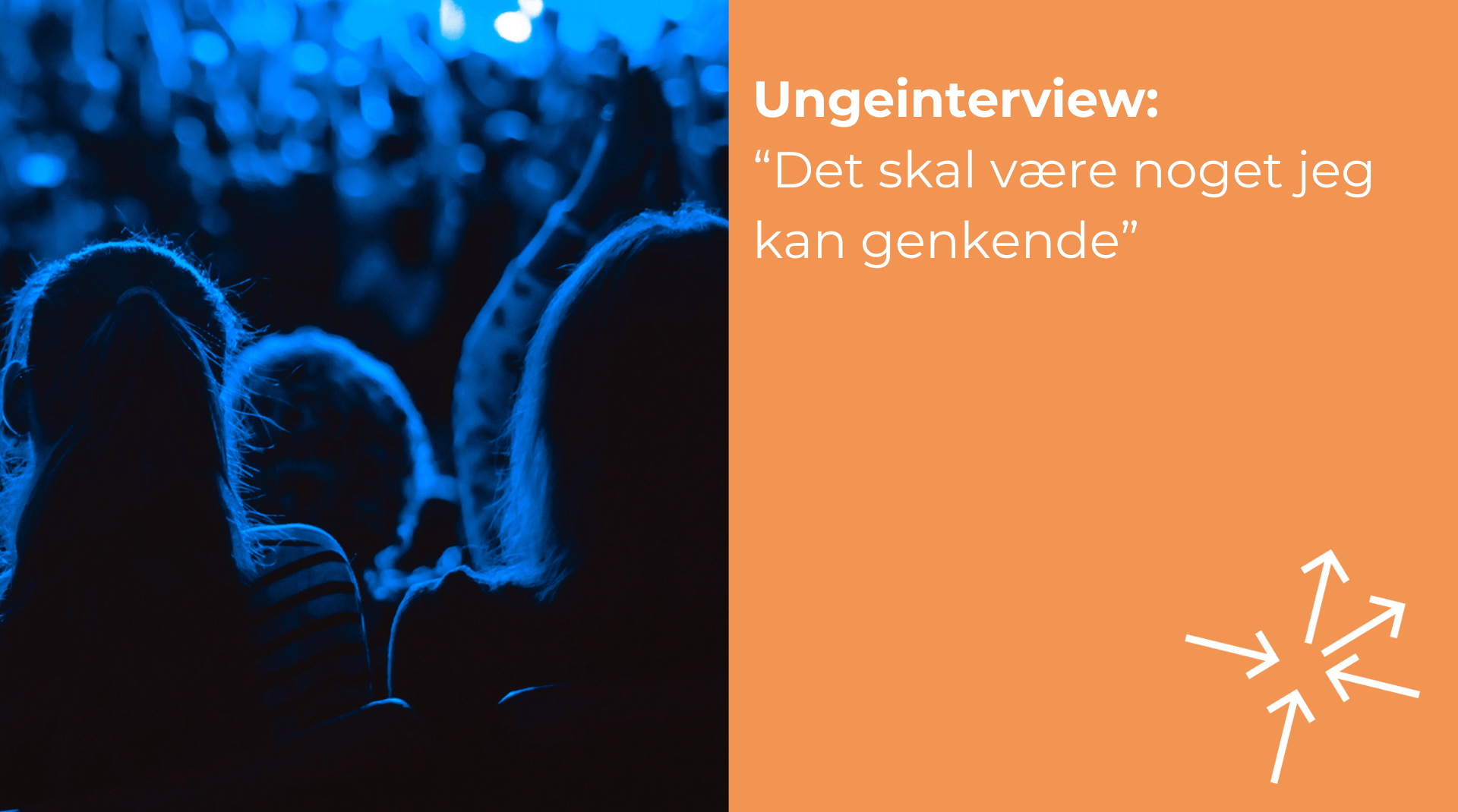 Applaus - “Det skal være noget, jeg kan genkende”